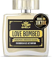 Love Bombed - Pheromone Cologne for Men | Bold Attraction & Confidence | Male Perfume Oil Infused | Long-Lasting Pheromones Spray | Made in USA | 100ml