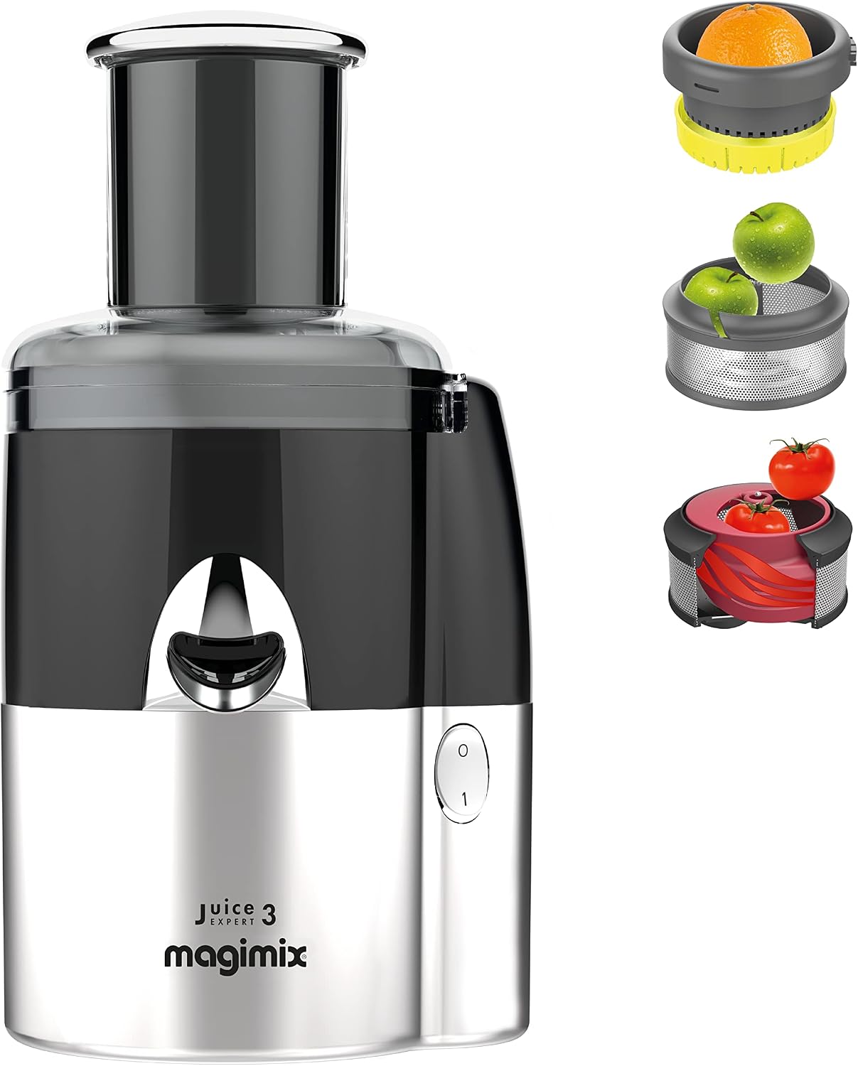 magimix Juicer - Juice Expert 3 - Smoothie & Plant-Based Milk Maker, Black