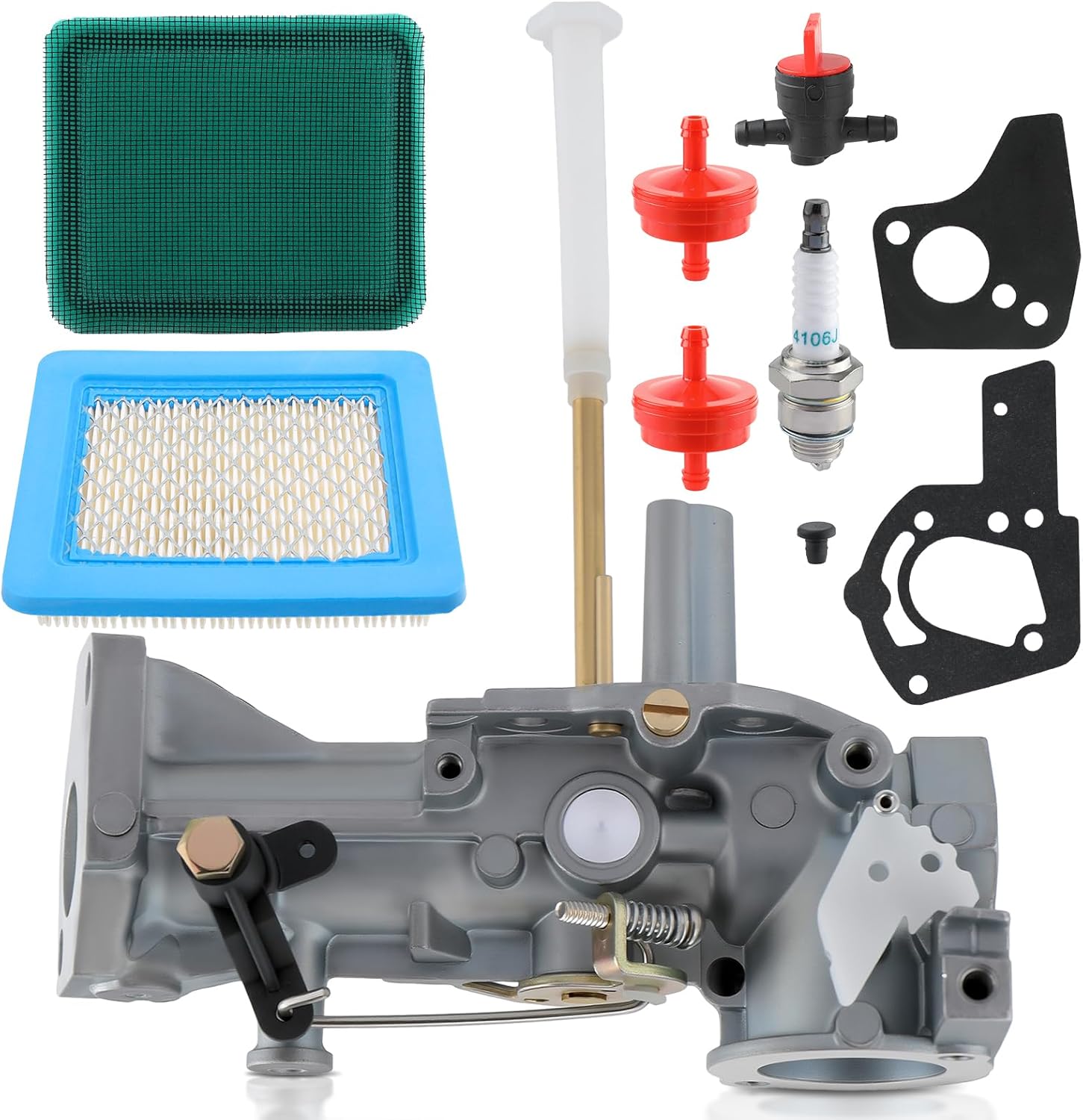 498298 Carburetor for 5hp 5.5hp 130202 135202 135292 137202 498298 492611 for Craftsman for MTD Rototiller Chipper Shredder