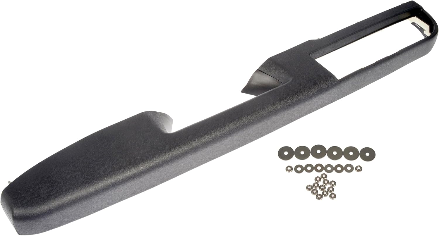 Dorman 80994 Front Driver Side Armrest Repair with door release handle above armrest (27 inch) Compatible with Select Chevrolet/GMC Models, Black (OE FIX)