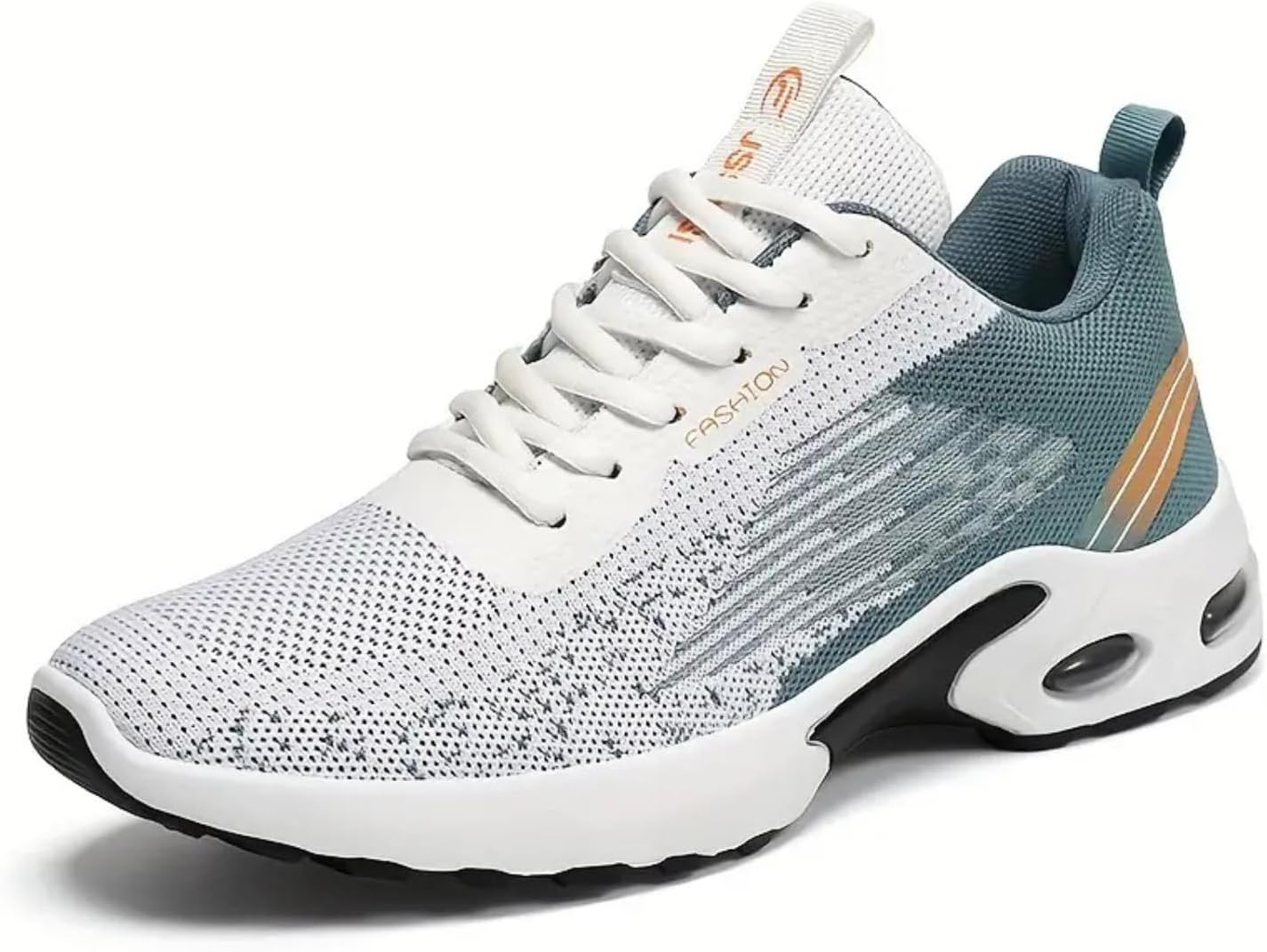 Men's Running Shoes, Breathable, Non-Slip, Stability Road Running Shoes, Low Top Fabric Upper & Rubber Sole, Casual, All-Season