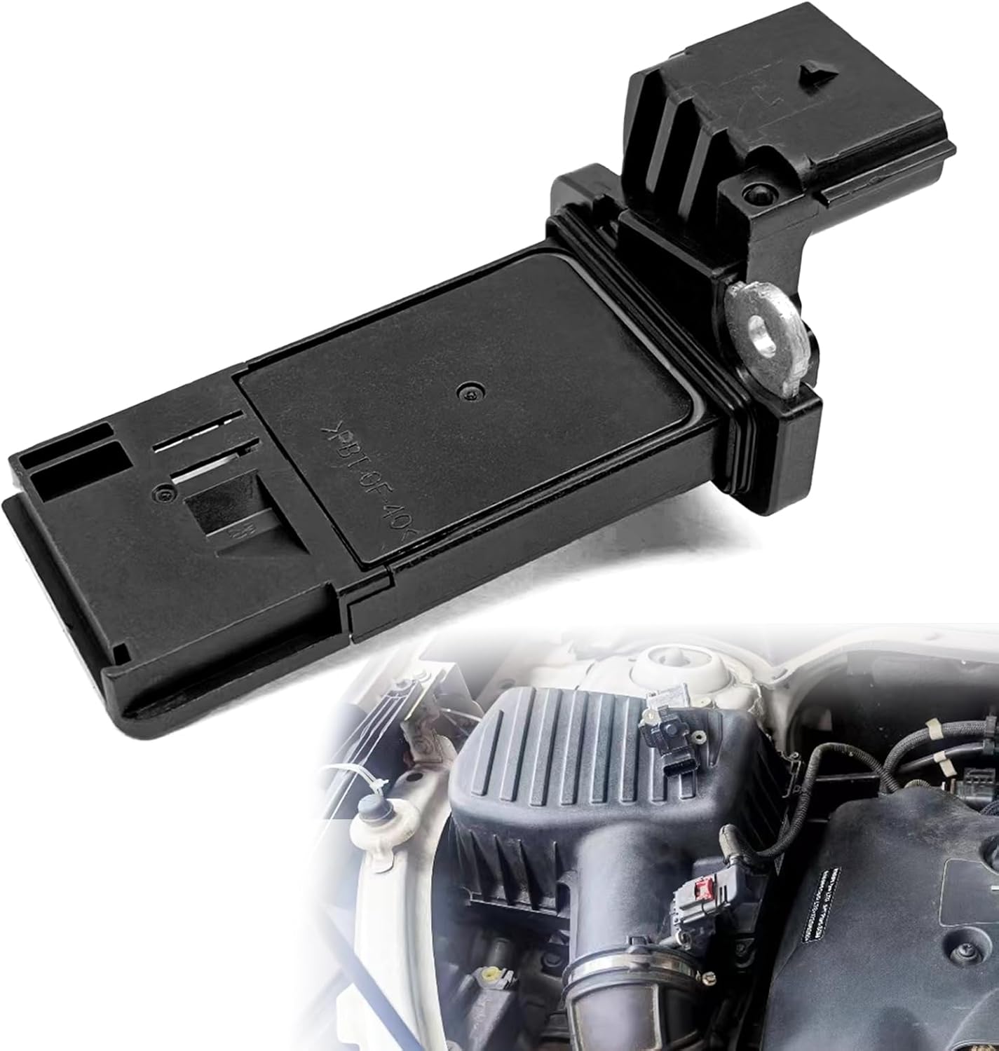 Mass Air Flow Sensor Compatible with Buick, Cadillac, Chevy and GMC Vehicles 2012-2022, Enclave, Escalade, Impala, Silverado 1500, Sierra 1500, Tahoe, Yukon and More, Replace OE 23262343