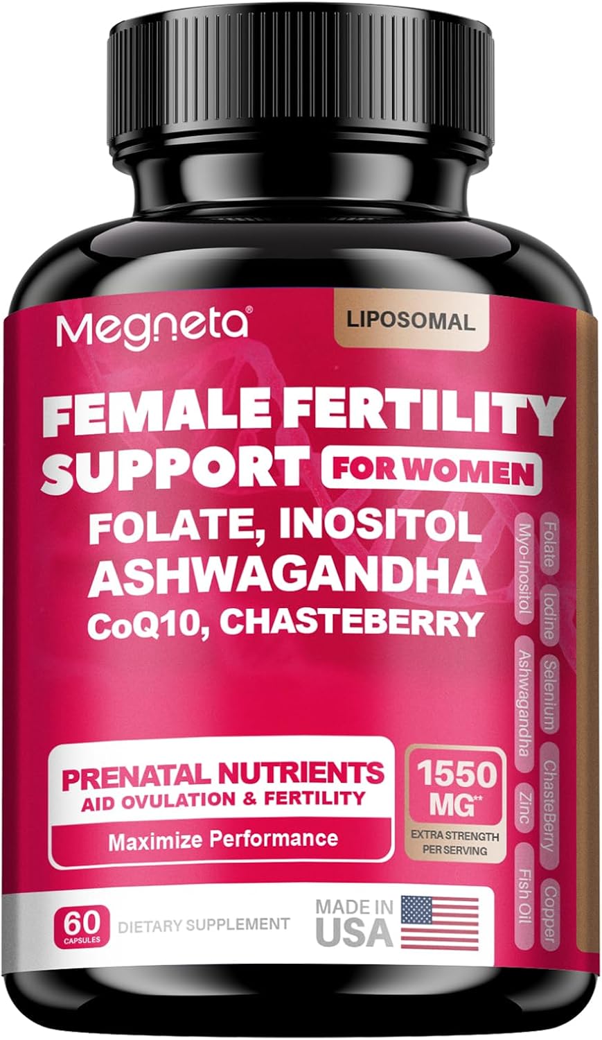 Preconception Wellness Supplement with CoQ10 60 Capsules