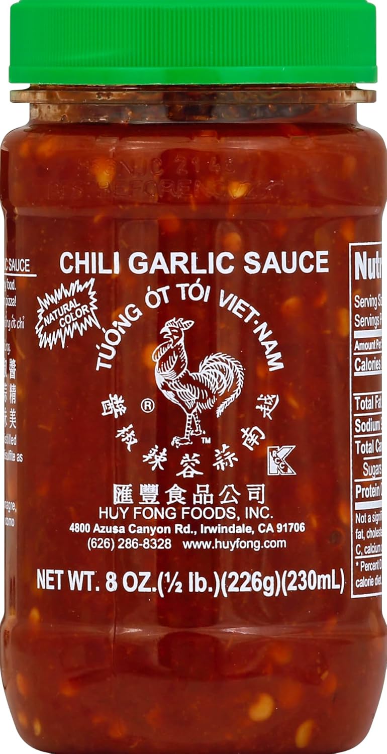 Huy Fong Chili Garlic Sauce, 8 oz