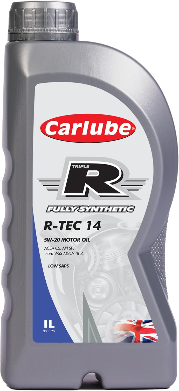 Carlube Triple R 5W-20 ACEA C5, API SP Fully Synthetic Engine Oil R-TEC 14 1 L