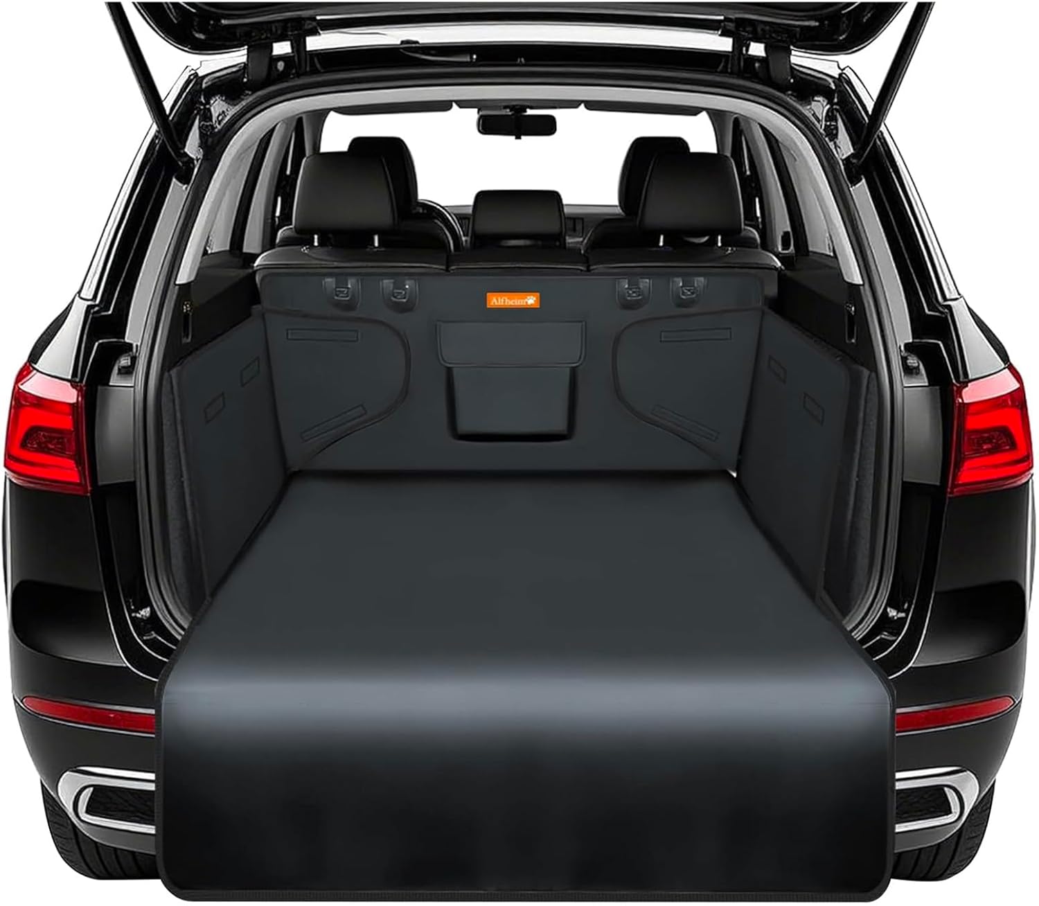 NHGTFOQ Car Boot Liner Protector, for VW Polo V GTI 2012-2025 Enduring Antifouling Liner Side Protection and Easy to Clean Boot Protector Blanket
