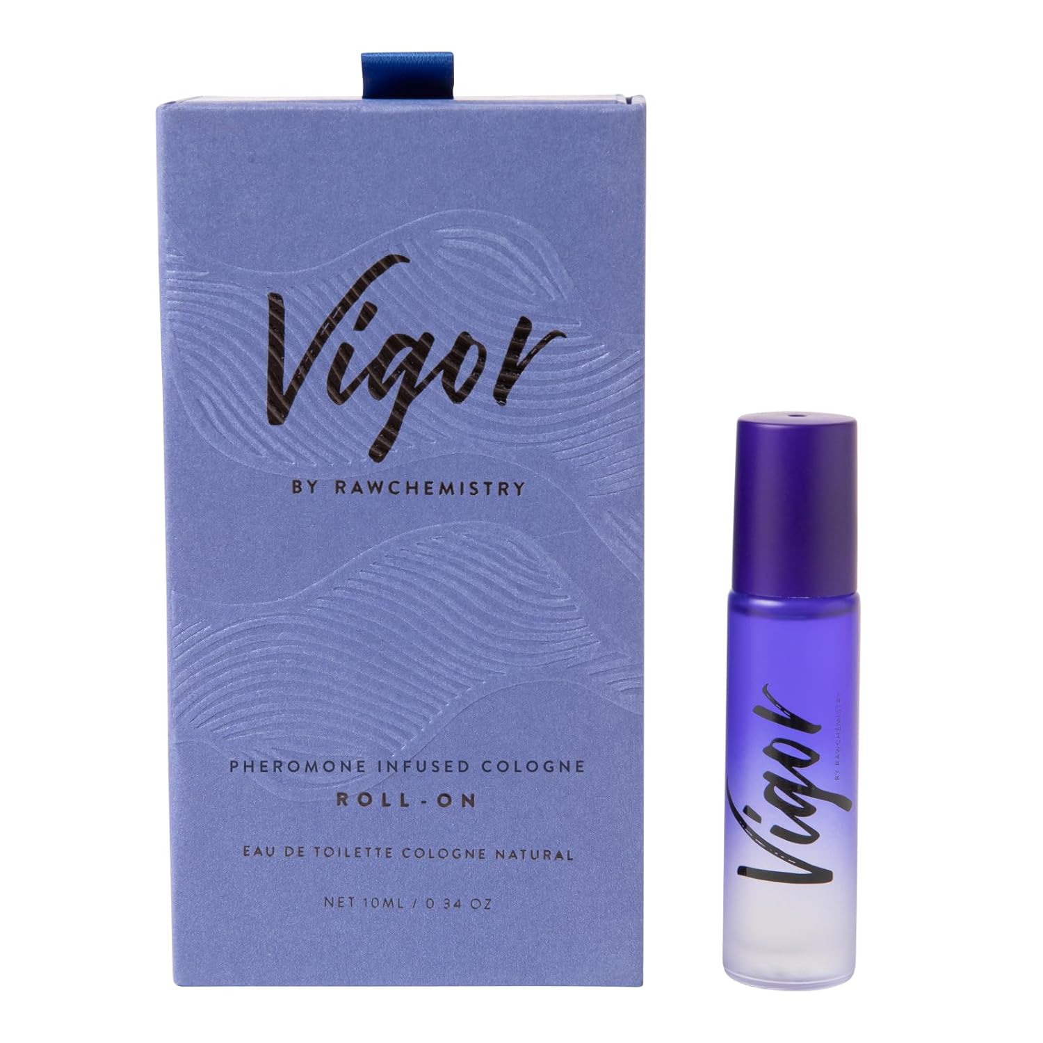 RawChemistry Vigor Pheromone Infused Cologne for Men Roll-On I Men's Cologne with Pheromones I Fragrances for Men