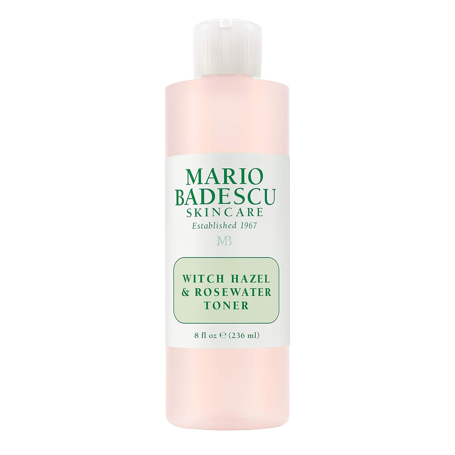 Mario Badescu Alcohol Free Witch Hazel Facial Toner for Aging Skin, Infused with Lavender/Rose Water and Aloe Vera, Face Toner for Combination or Dry Skin, 8 Fl Oz