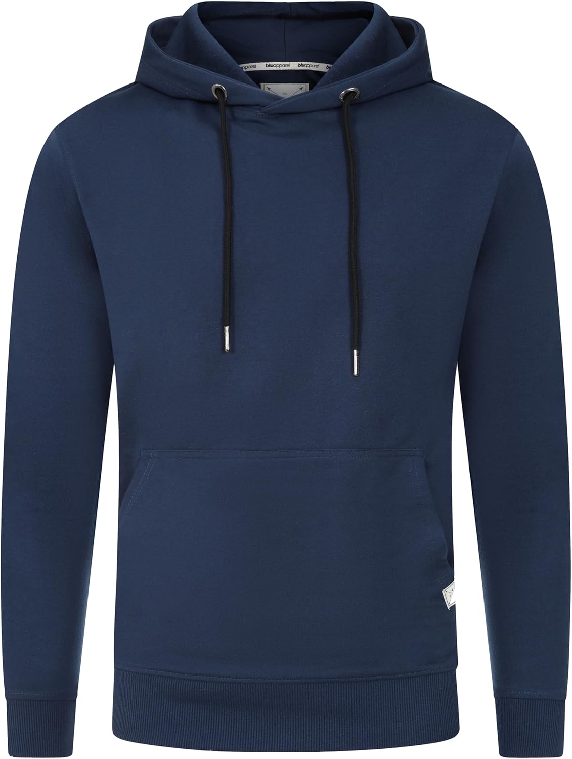 Blu Apparel Men's Overhead Hoodie Hoodies for Men Activewear Midweight Hooded Sweatshirt
