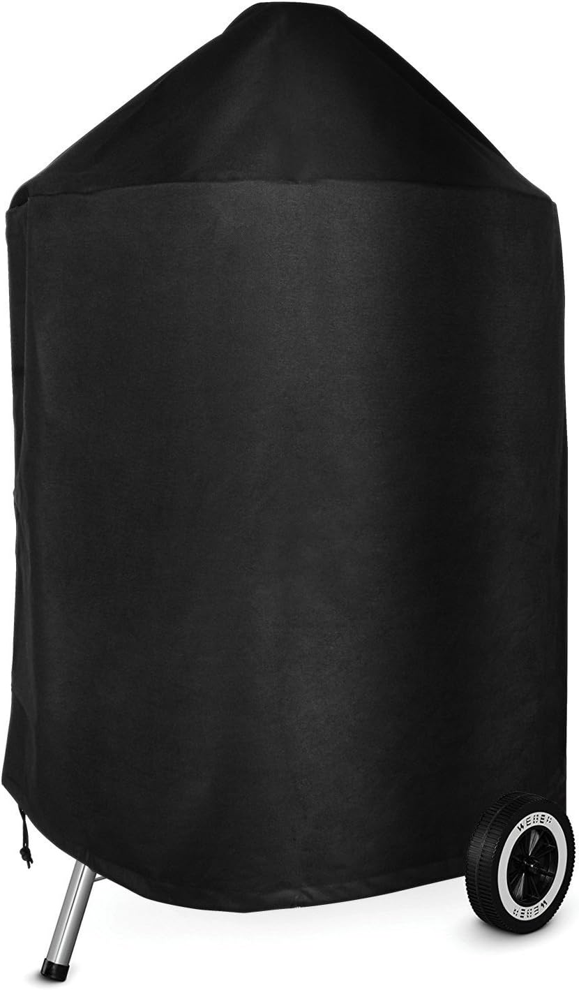Onlyfire Kettle BBQ Cover for Weber 57cm / 22 inch Charcoal Kettle, Barbecue Grill Cover Waterproof, UV Resistant, Breathable