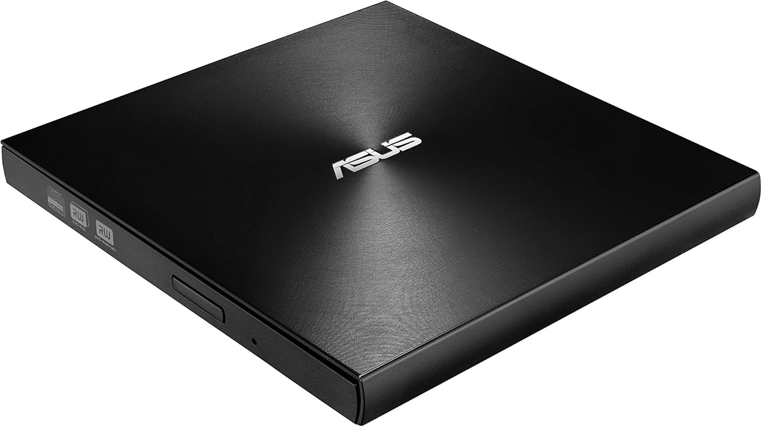 ASUS SDRW-08U9M-U external ultraslim 8X DVD writer, USB Type C + Type A cable, Mac Compatible, 13.9mm Ultraslim, M-DISC support, Disc Encryption, NERO Backitup, E-Green, E-Media