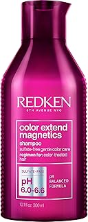 Redken Color Extend Magnetics Shampoo For Color-Treated Hair | Gently Cleanses & Protects Color | With Amino Acid | Sulfate Free Shampoo