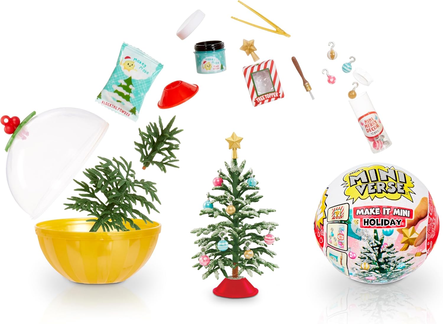 MGA Miniverse Make It Mini Holiday Series - National Lampoon’s Christmas Vacation Mini Diner Collectibles, DIY Resin Play, Replica Items, For Collectors & Kids Ages 8+, NOT EDIBLE