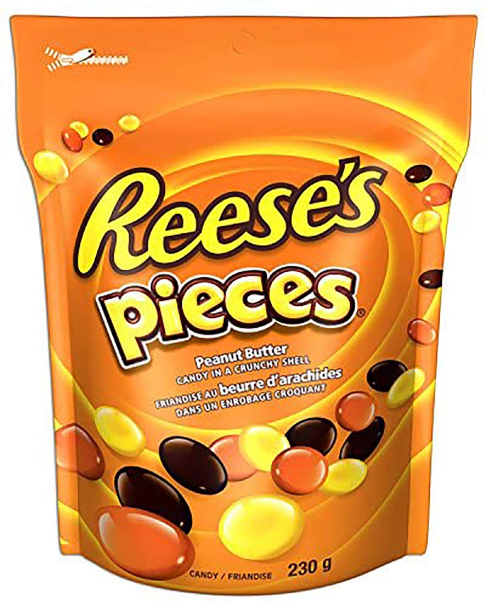 REESE PIECES Chocolate Peanut Butter Candy, 230 Gram