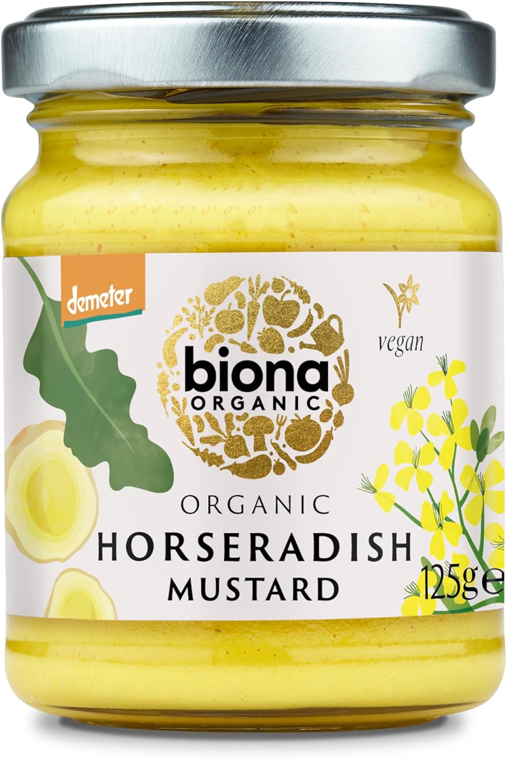 Biona Horseradish Mustard Organic / Demeter