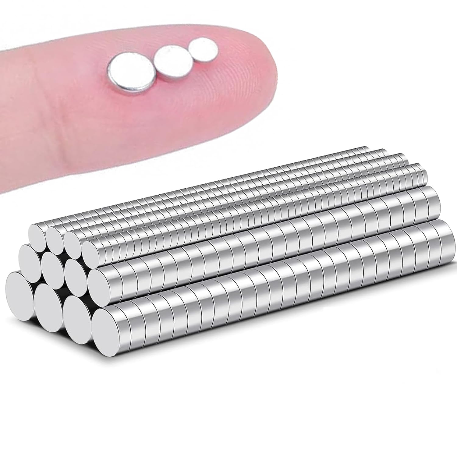 TRYMAG Small Magnets,400Pcs Neodymium Print Rare Earth Magnet