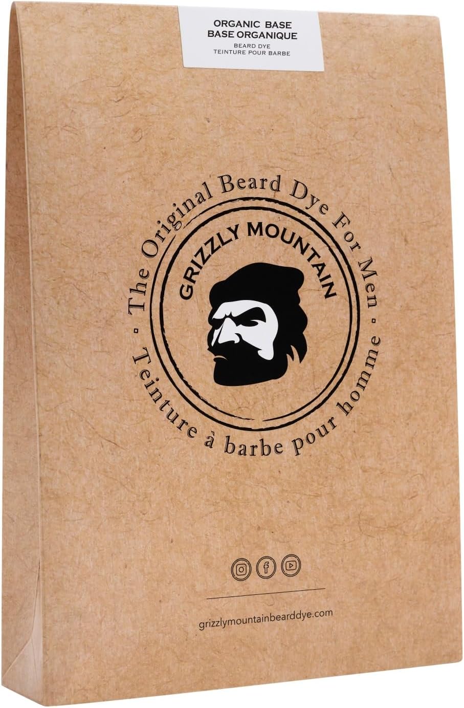The Organic Base - Grizzly Mountain Beard Dye