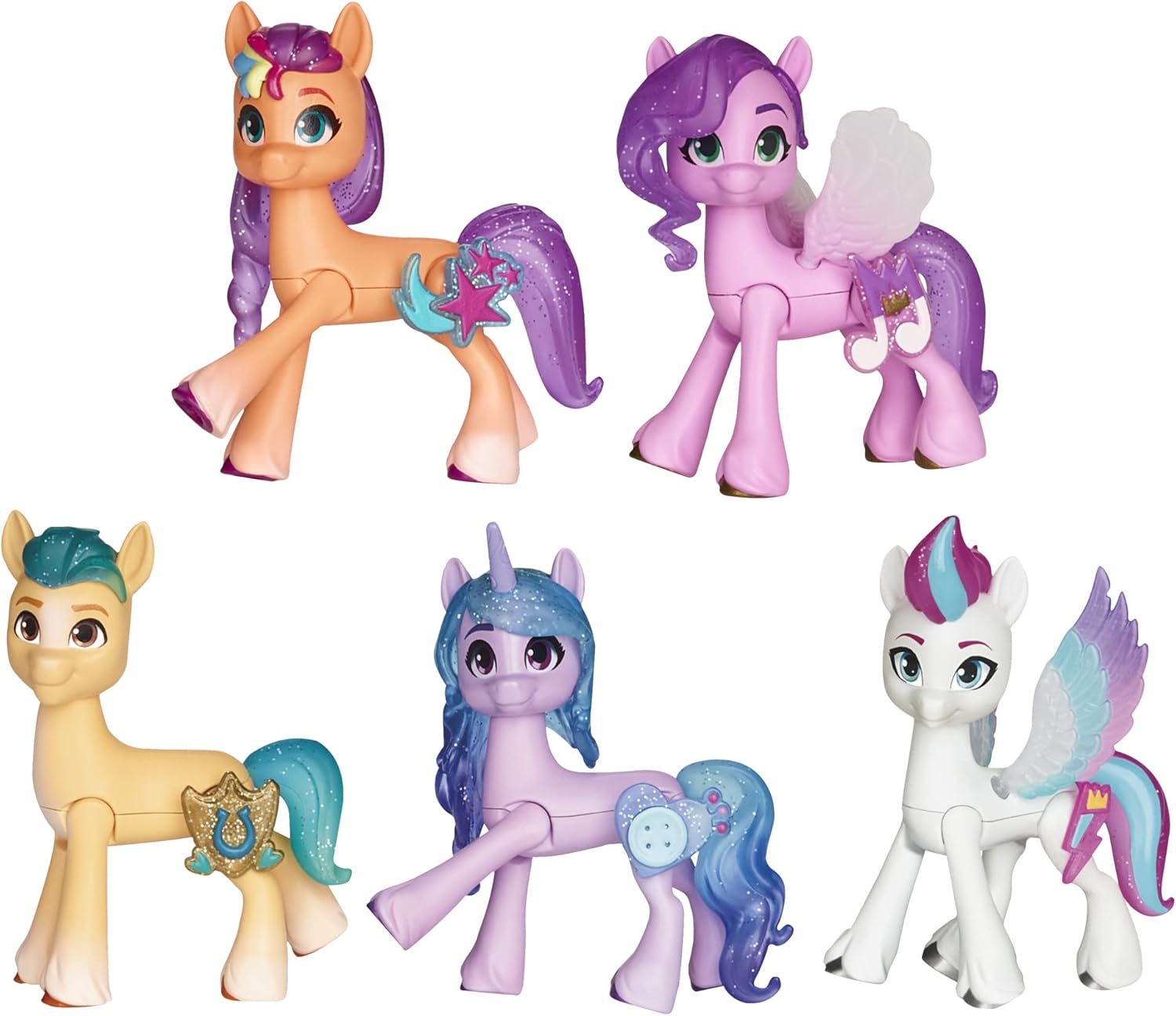 My Little Pony Toys: Make Your Mark Meet The Mane 5 Collection Set, Gifts for Kids (Amazon Exclusive)