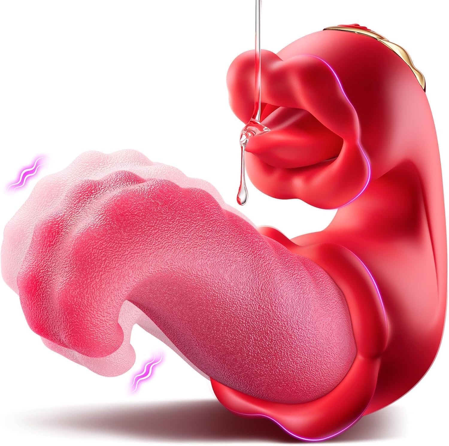 Sucking Toy Female Rechargeable Adult Toy - Strong Tongue Sucking and Licking G Sucking Toy Female Couple Panty Stimulation Y/7