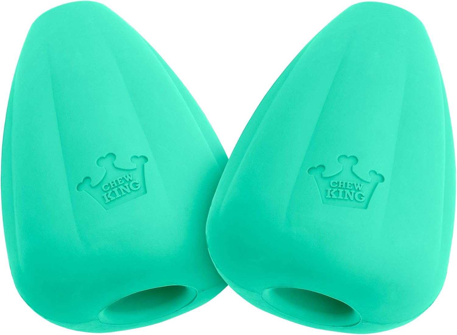 Chew King Premium Treat Dog Toy, L, Extremely Durable Natural Rubber Toy, (Pack of 2) ,All Breed Sizes