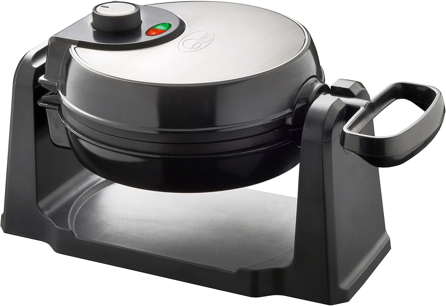 Quest 35969 Rotating Belgian Waffle Maker/Non Stick Plates/Temperature Control/Cooks up to 4 Waffles / 1000W