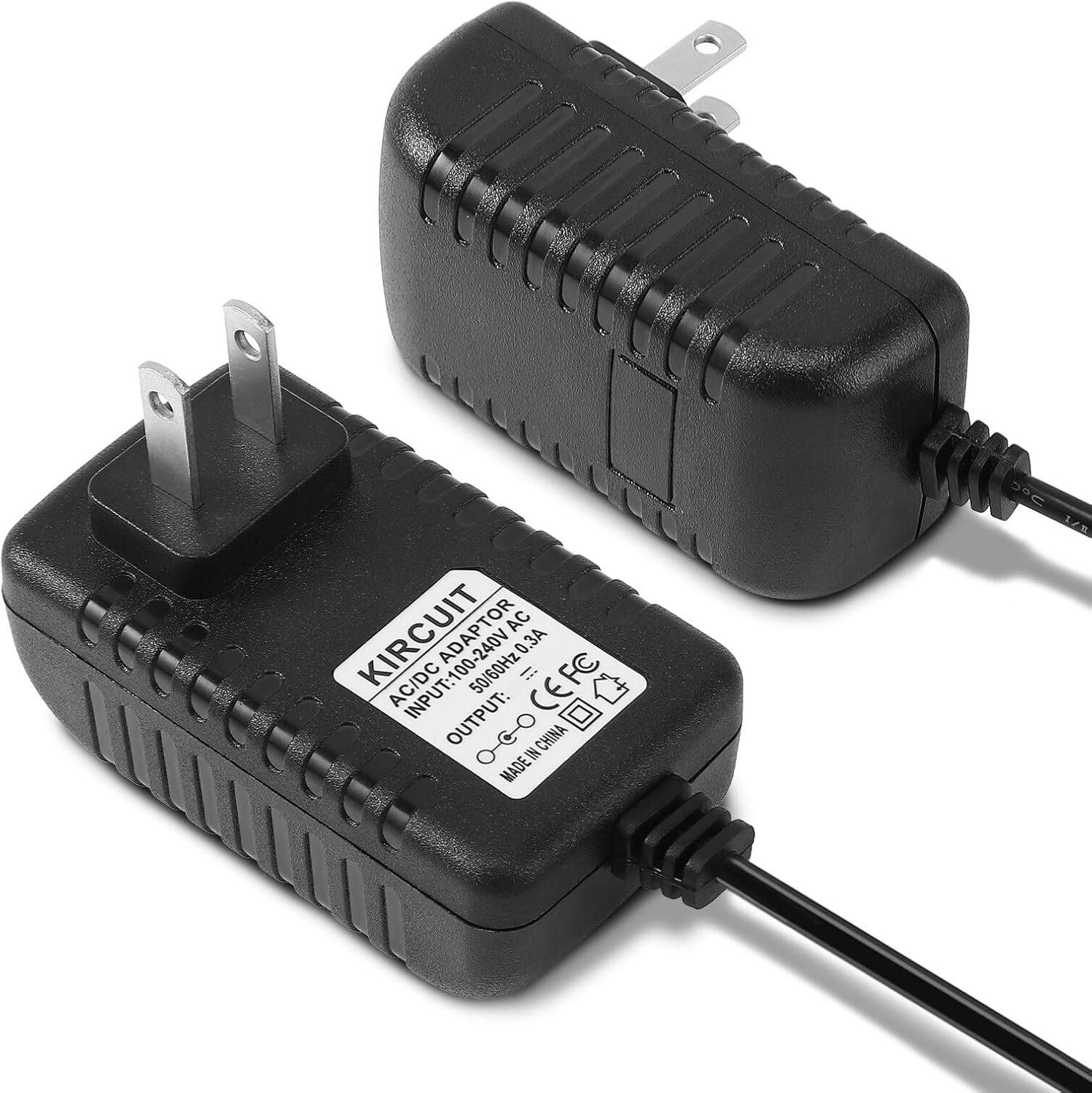 5V AC/DC Adapter Compatible with NGTeco W3 W2 A-W3 NGT-W2 Time Clock Employees Small Business Face Finger Scan RFID and PIN Punching in One Office Card Machine DC5V Power Supply Cord Charger