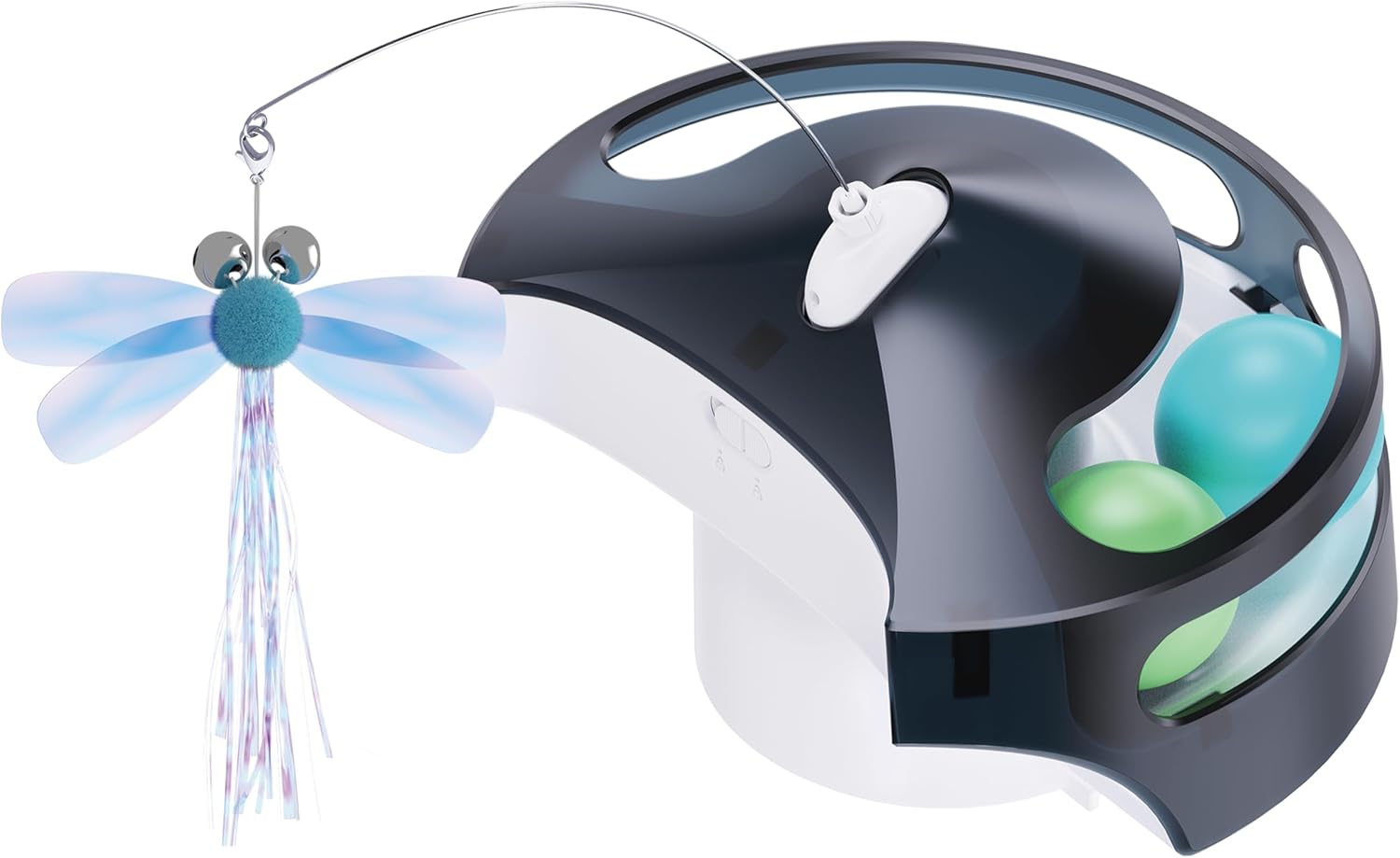 Enabot EBO ROLA Interactive Module for ROLA PetPal: Rolling Balls, Teasing Stick, Remote App Control, Exclusively Designed for ROLA PetPal Smart Robot
