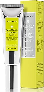Naturium Retinaldehyde Cream Serum 0.10%, Advanced Anti-Aging & Smoothing Potent Face & Skin Care, 1.7 oz