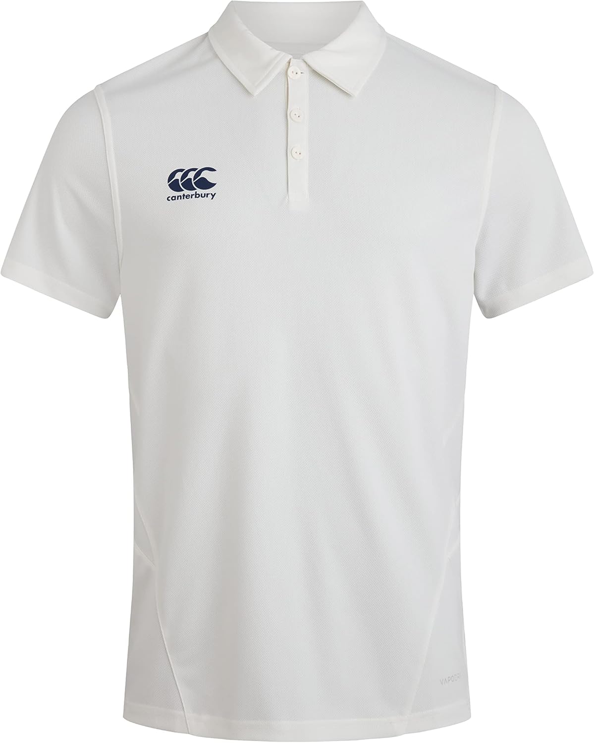 Canterbury Men's Polo Shirt | Cricket Whites | Vapodri Moisture Wicking Polo Shirt
