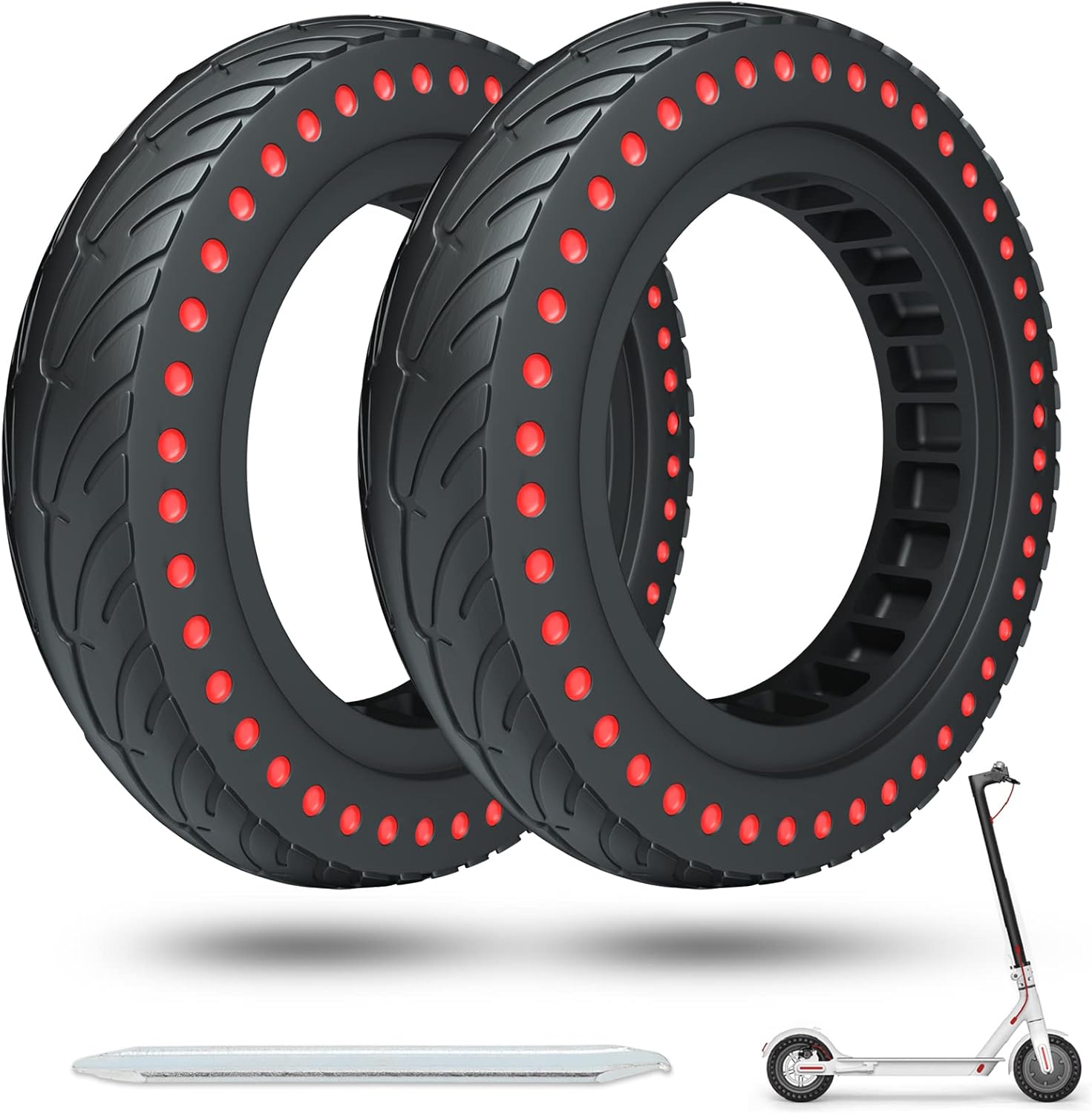 Cooryda Robust tyre for Xiaomi M365/M365 pro/Gotrax Gxl V2/Gotrax XR, 2022 newly updated, the fully charged scooter increases the cruise area by twenty-five percent
