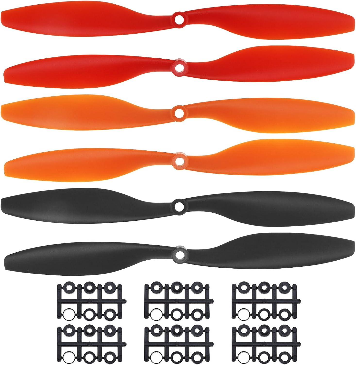 OTOTEC 6 pairs 1045 Propellers RC Propeller Replace Compatible with DJI FPV F550 F450 S500 S550 Quadcopter Multirotor CW CCW
