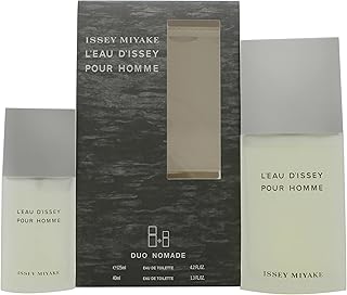 Issey Miyake L'Eau D'Issey for Men 2 Piece Gift Set (4.2 Ounce Eau de Toilette Spray + 1.3 Ounce Eau de Toilette Spray)