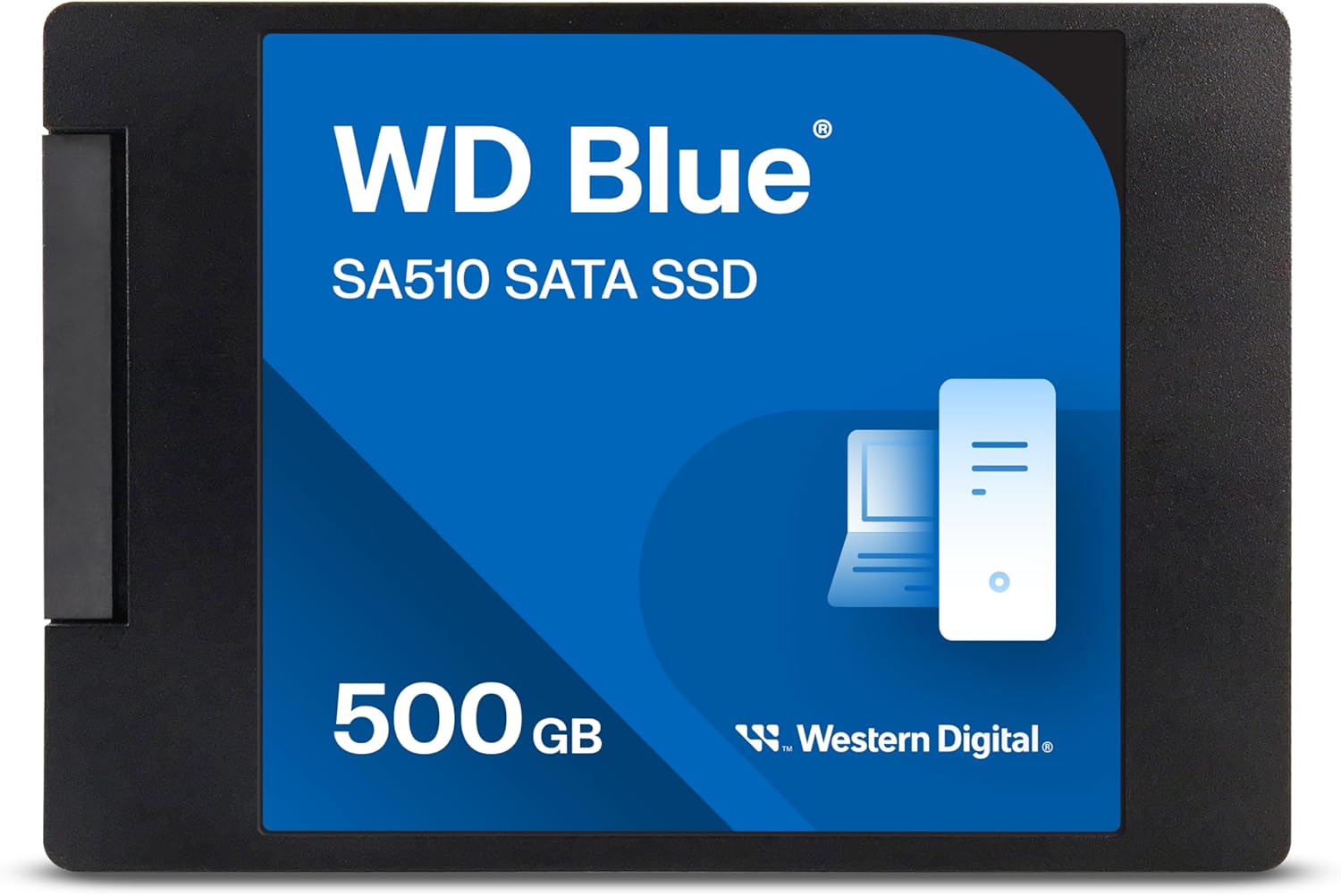 WD Blue SA510 500GB 2.5" SATA SSD with up to 560MB/s read speed