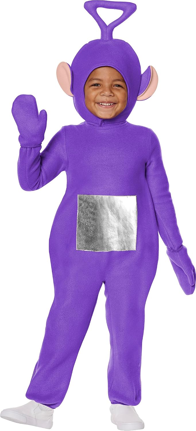 InSpirit Designs Teletubbies Tinky Winky Toddler Costume | Officially Licensed | 3T-4T | Group Costume