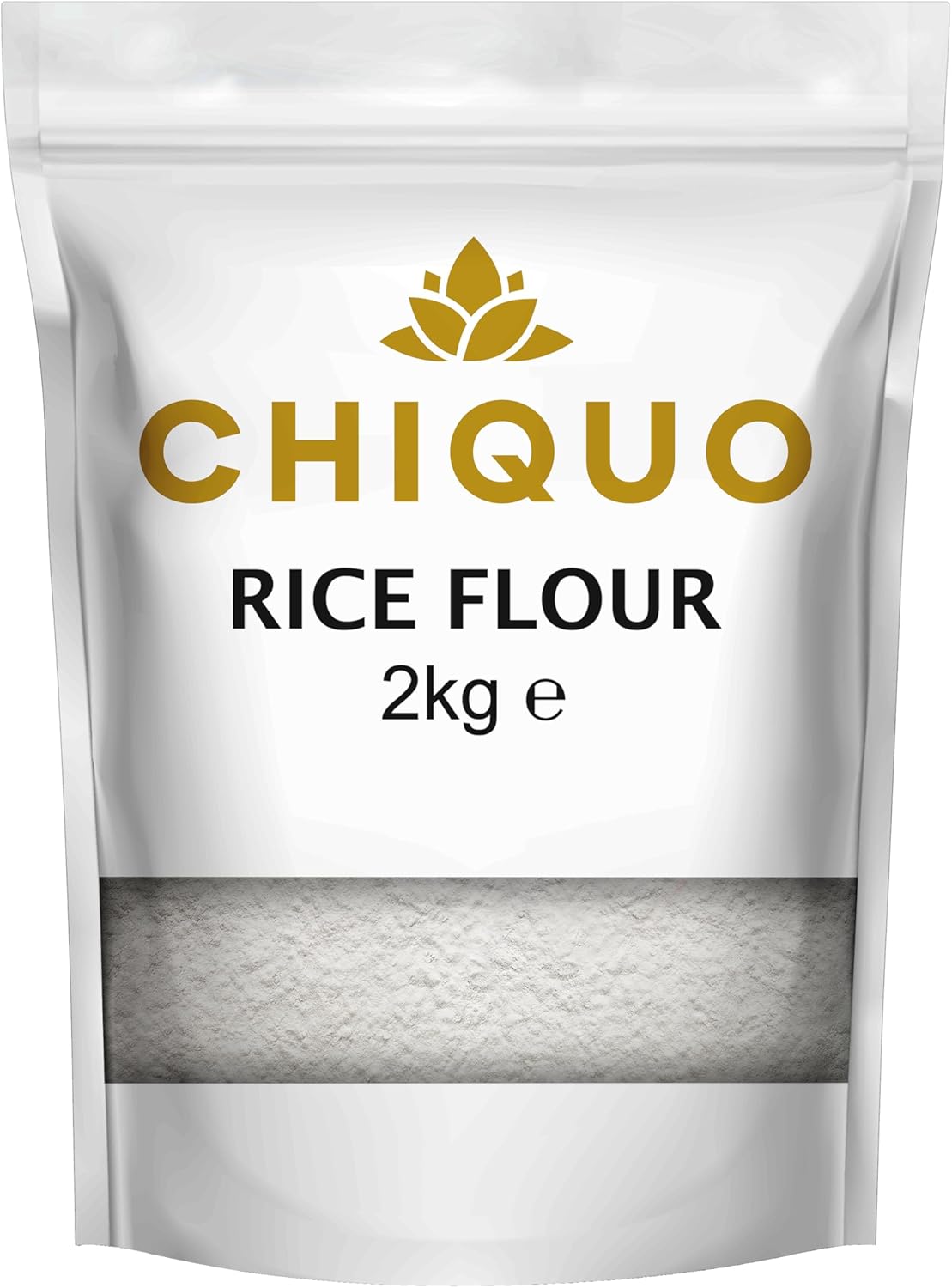 Chiquo Rice Flour - 2kg | Ideal for Dumplings, Tempura, Rice Cakes & Indian Dishes