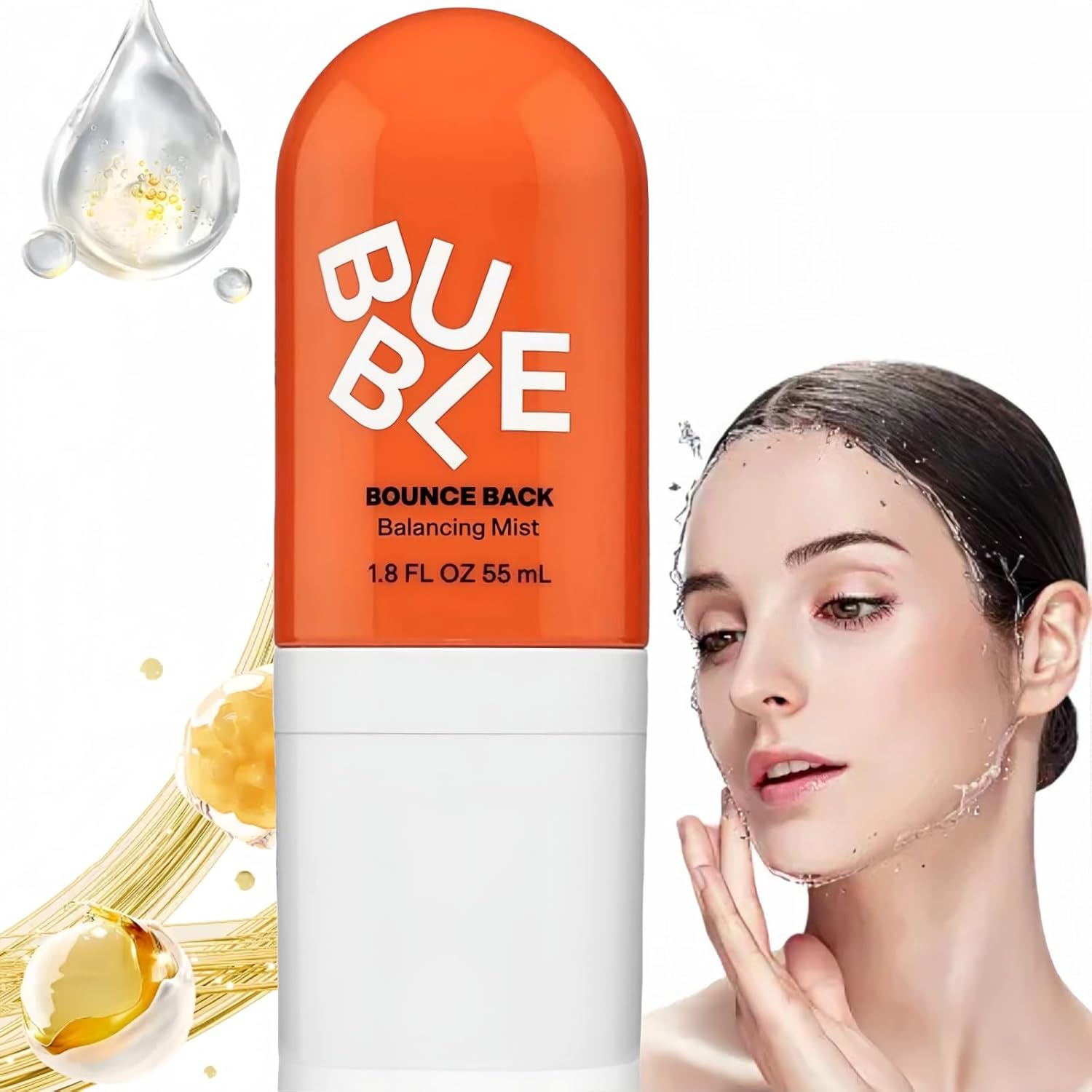 Bub~ble Skincare Slam Dunk Hydrating Face Moisturising Cream,Vitamin e Skincare,Moisturizing and Refreshing Spray,Bub~ble Skincare Slam Dunk Face Moisturizer,Hydrating Face Cream Made with Vitamin E