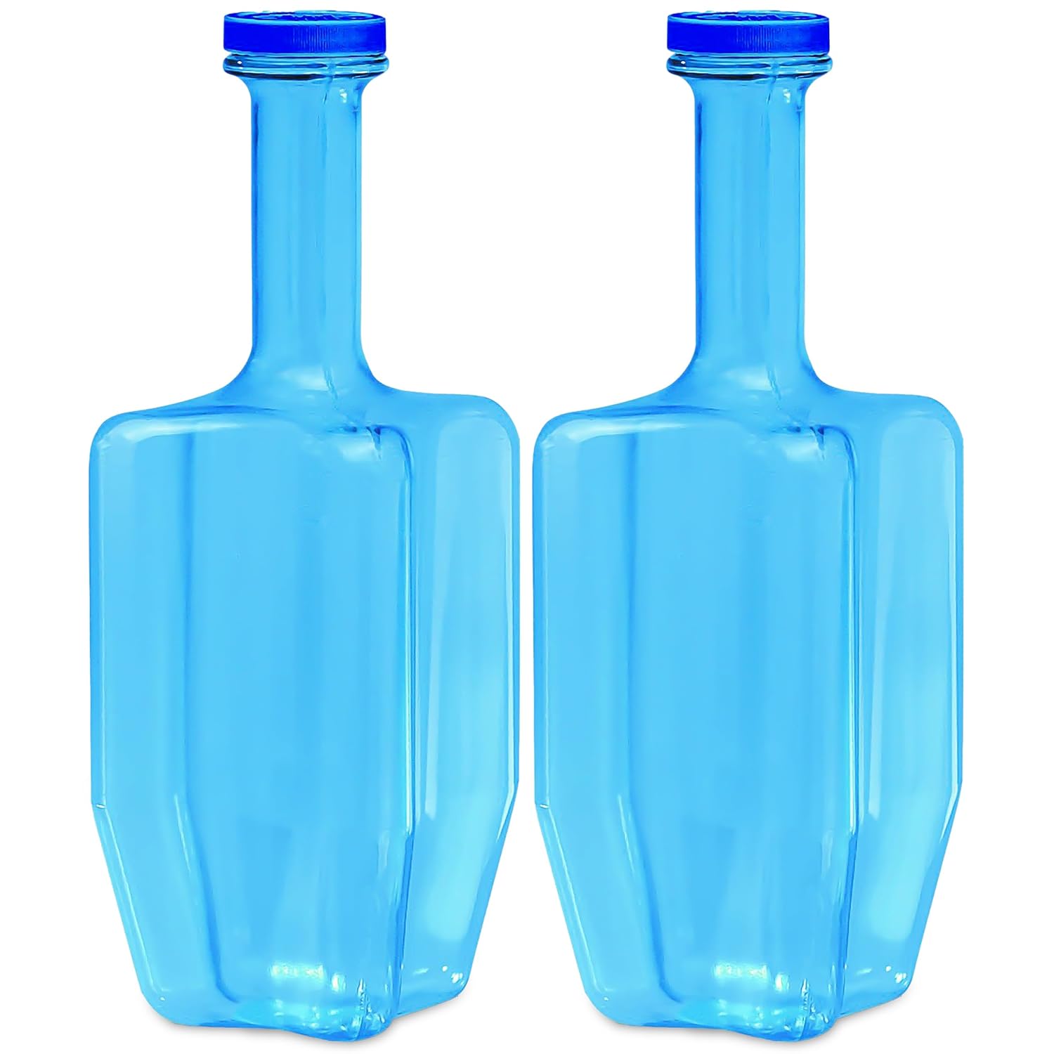 San Jamar Rapi-Kool Cold Paddle Chill Utensil for Chilling Soups and Hot Liquids In Restaurants and Kitchens, Plastic, 64 Ounces, Blue, (Set of 2)
