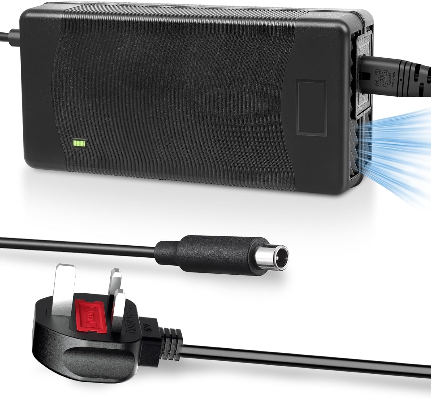 VOLOHAS 54.6V 2A Charger for Kukirin G2 Pro/Kukirin G2 MAX, ENGWE EP-2Pro/Engine Pro/X26/P26/MTB/250W/C20 Pro/M20/L20 1.0 with 48V Lithium-ion Battery Pack for Electric Bike and Electric Scooter