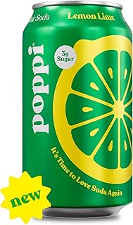 Poppi Lemon Lime Prebiotic Soda 12pk, 12 FZ