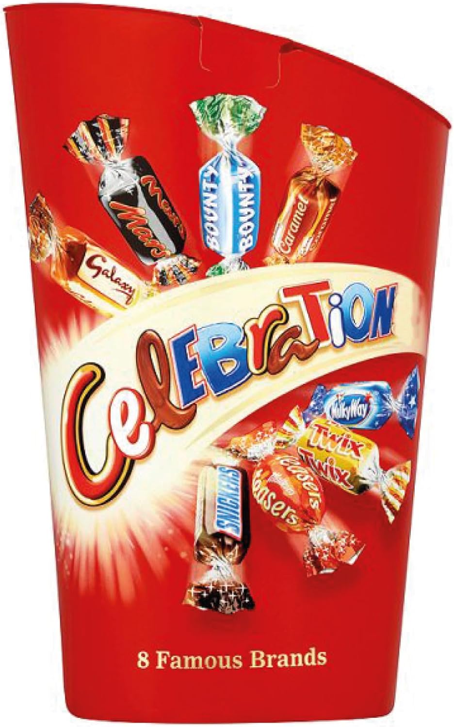 Celebration Milk Chocolate Selection Box - 300g (Pack of 2) | Assorted Mini Chocolate & Biscuit Bars | Perfect Treat for Sharing and Gifting