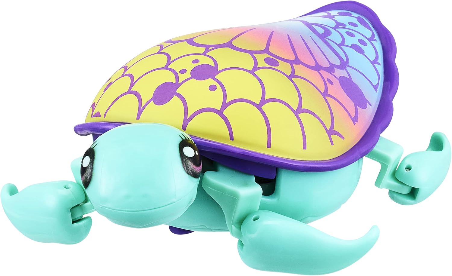 Little Live Pets Lil' Turtle, S9 Single Pack- Styles Vary, Interactive, Animated Electronic Turtle, Walking & Swimming Movement, collectable pet Character Toy