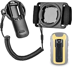 Backpack Tether and Mount for Garmin InReach, Etrex, Rino, Oregon, Alpha, GPSMAP Series, Garmin Handheld GPS Backpack Holder Clip - Solid Locking and Easy Access