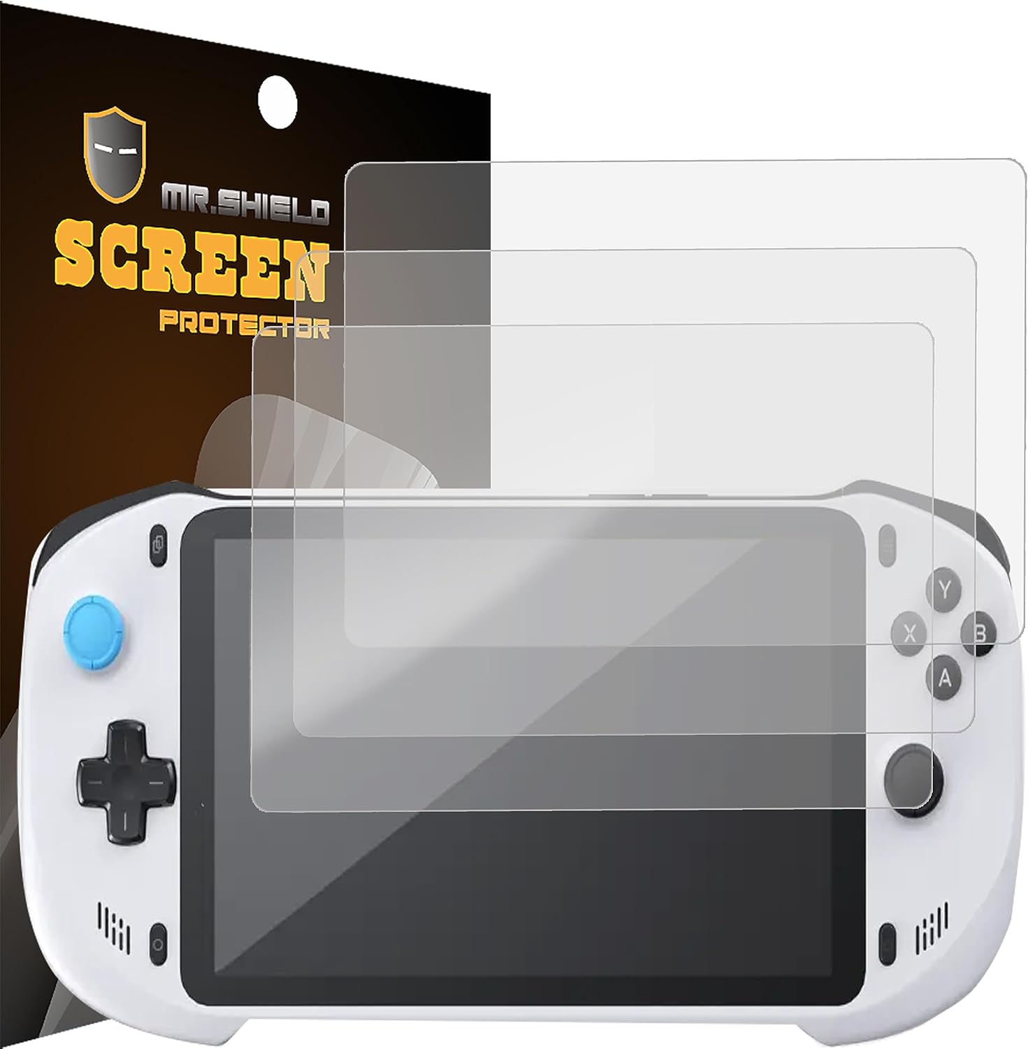 Mr.Shield Screen Protector compatible with Abxylute Cloud Handheld Console Anti-Glare [Matte] [3-Pack] (PET Material)