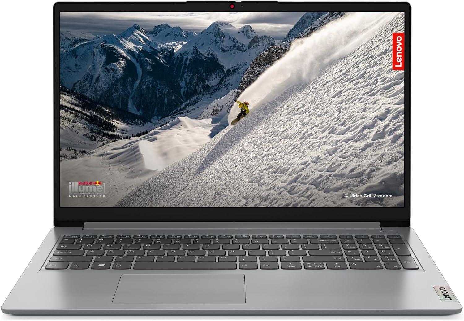 Lenovo IdeaPad 1 | 15 inch Full HD Laptop | AMD Ryzen 5 7520U | 16GB RAM | 512GB SSD | Windows 11 Home in S mode | Cloud Grey