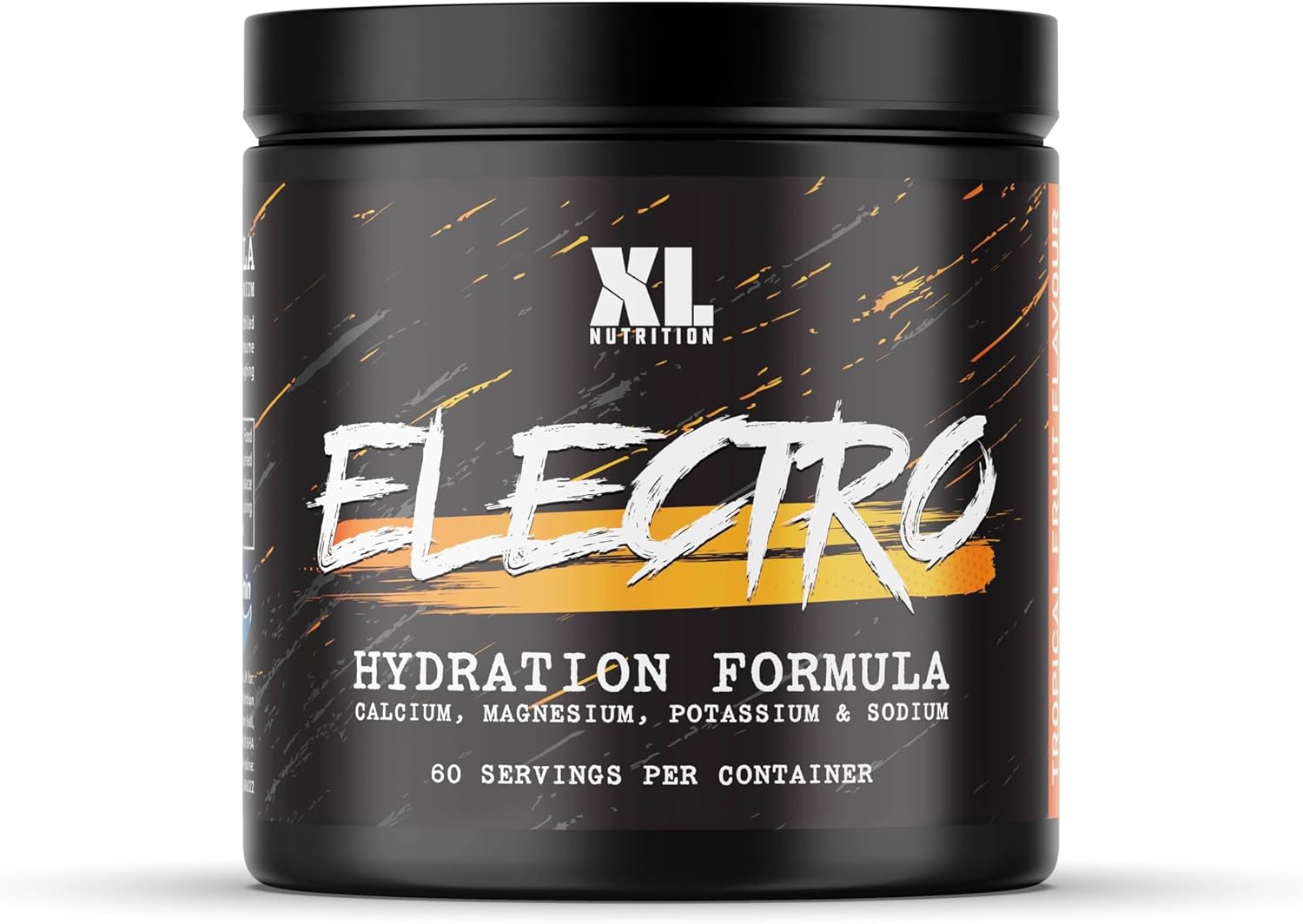 XL Nutrition Electrolytes Powder Bulk - Electro Hydration Formula 330g with Aquamin - 60 Servings - Electrolytes with Calcium, Magnesium, Potassium, Sodium - Vegan, 3 Flavours (330g, Tropical Fruit)