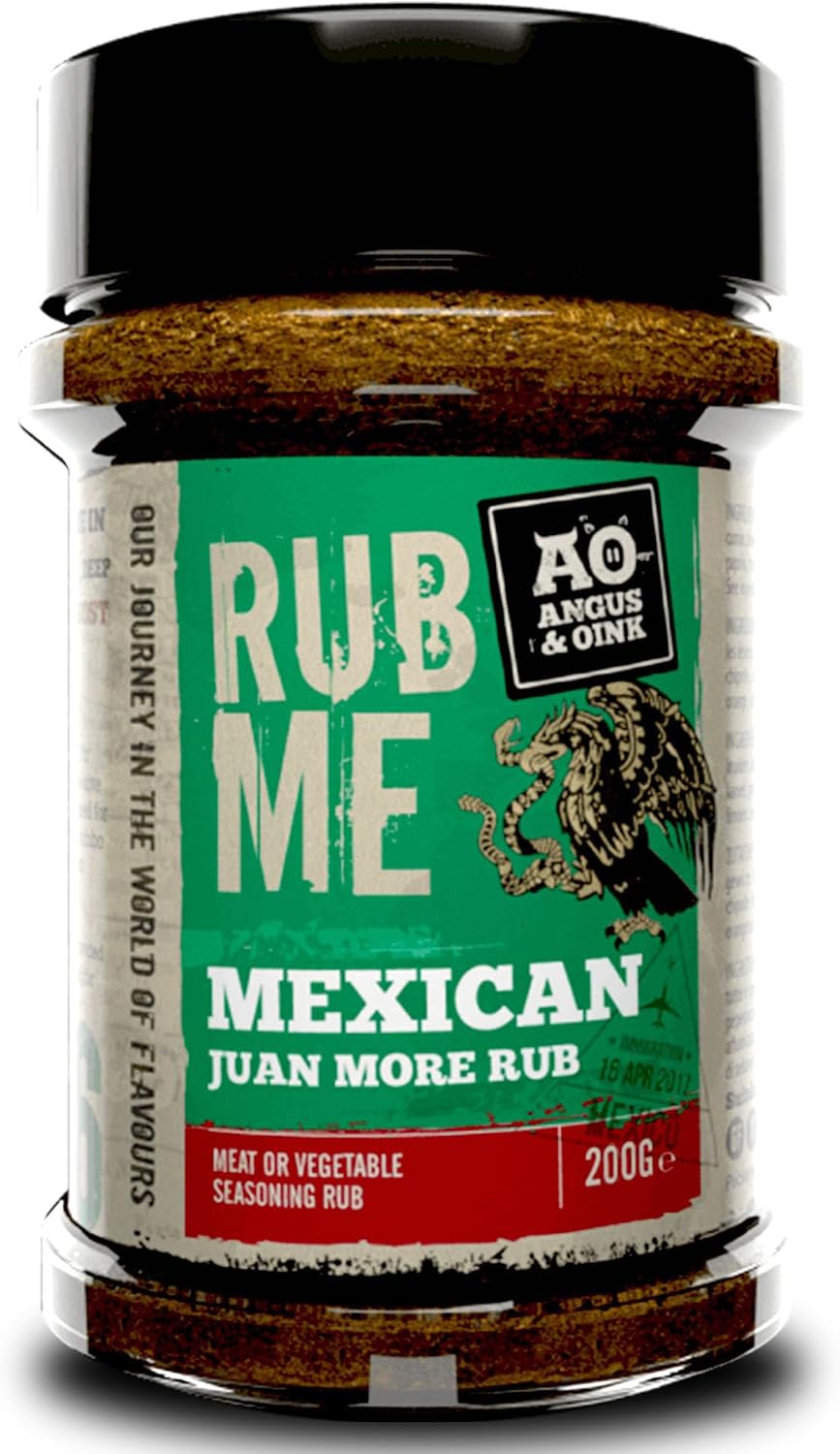 Angus & Oink | Mexican Juan More Rub | Mexican Tacos & BBQ Seasoning | 200g