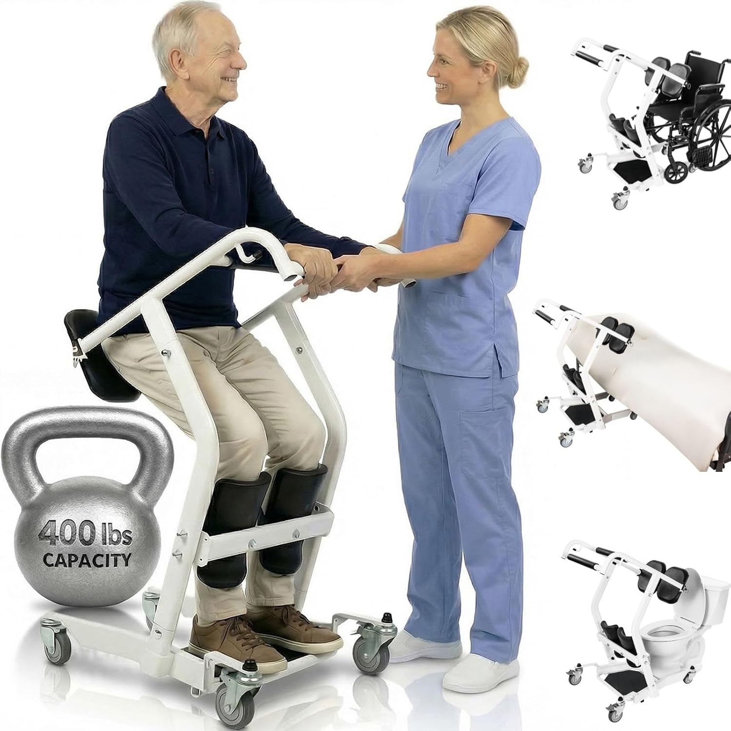 Vive Mobility Sit to Stand Patient Lift for Handicapped - Stand Assist Lift