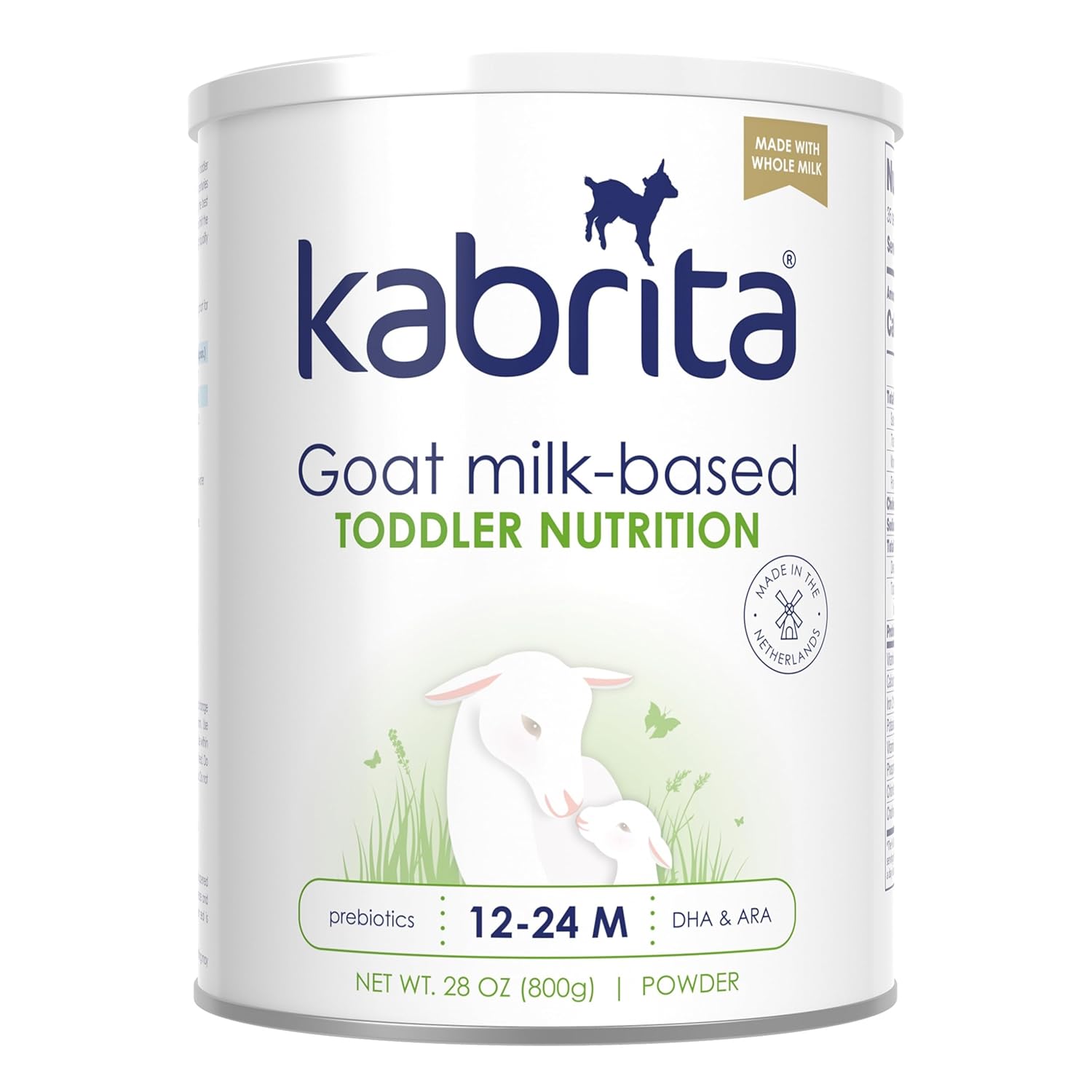 Kabrita - Goat Milk Based - Toddler Formula - 28 Ounce (Pack of 1)