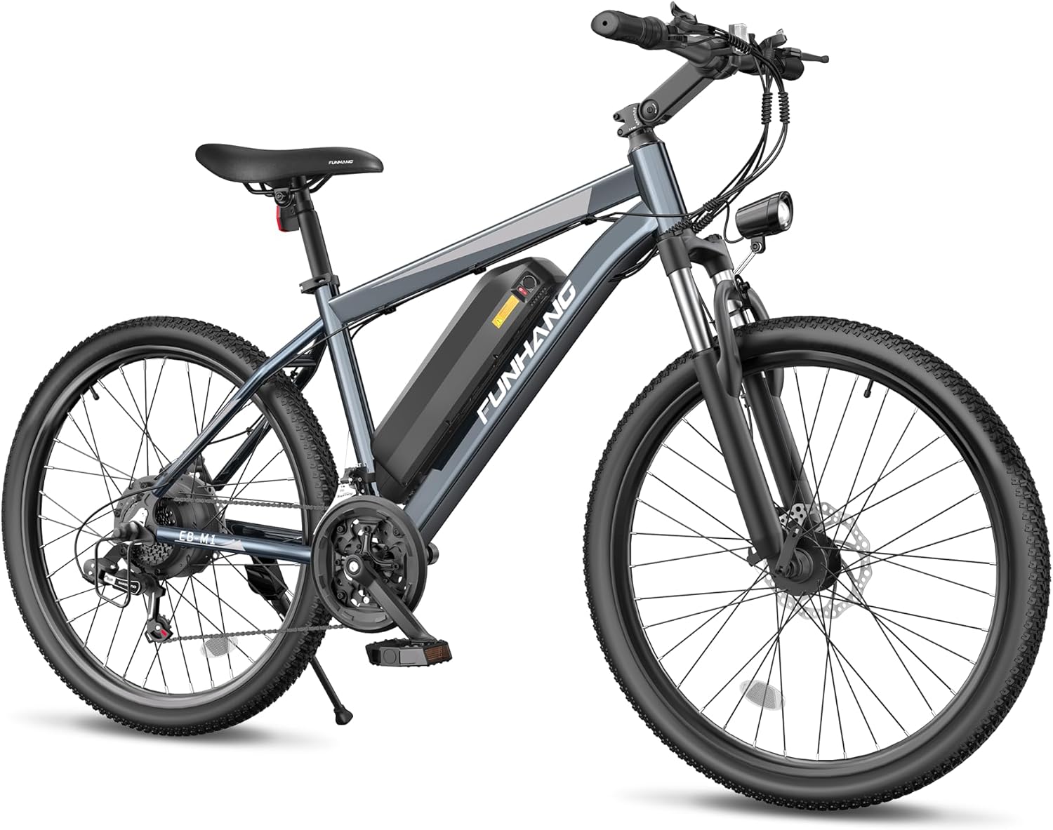 Electric Bike for Adults, Peak 1000W Ebike, 50Miles 21.7MPH Adult Electric Bicycles, 26" Electric Mountain Bike 48V 374.4WH Battery, Commuter E Bike with Adjustable Stem, Fenders, 21 Speed