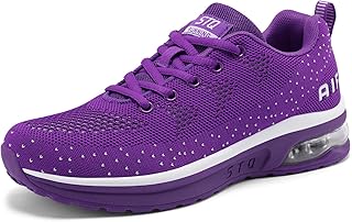 STQ Women's Running Shoes Lightweight Non Slip Walking Tennis Shoes Athletic Workout Gym Cross Training Sneakers